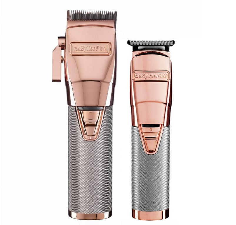Професійний комбо-набір BaByliss PRO Barber Spirit Rose Gold (FX8700RGE+FX7880RGE), фото 1
