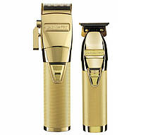 Комбо-набор для стрижки BaByliss PRO Barber Spirit Skeleton Gold (FX8700GE+FX7870GE)