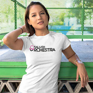 Жіноча футболка з логотипом групи Kalush Orchestra