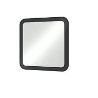 Зеркало Сакраменто для ванной комнаты 80 см. (антрацит).