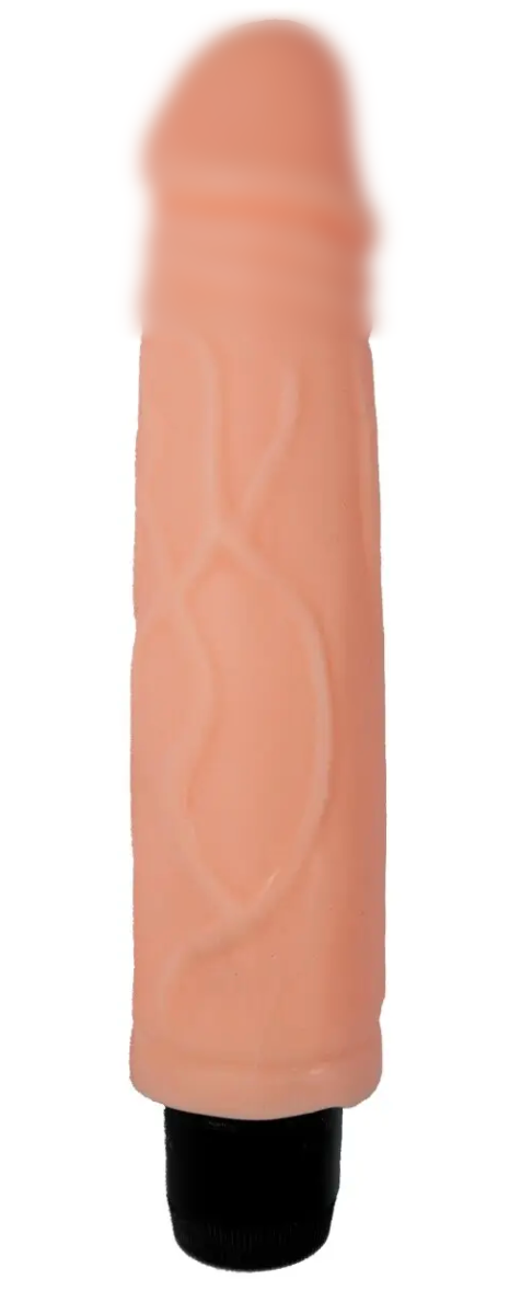 Вібратор із кібершкіри BOSS Cyberskin — VICTOR, 20х4,2 см.