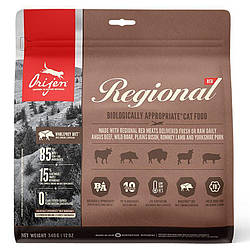 Orijen (Оріджен) Regional Red Cat корм для кішок всіх порід та вікових груп, 340гр