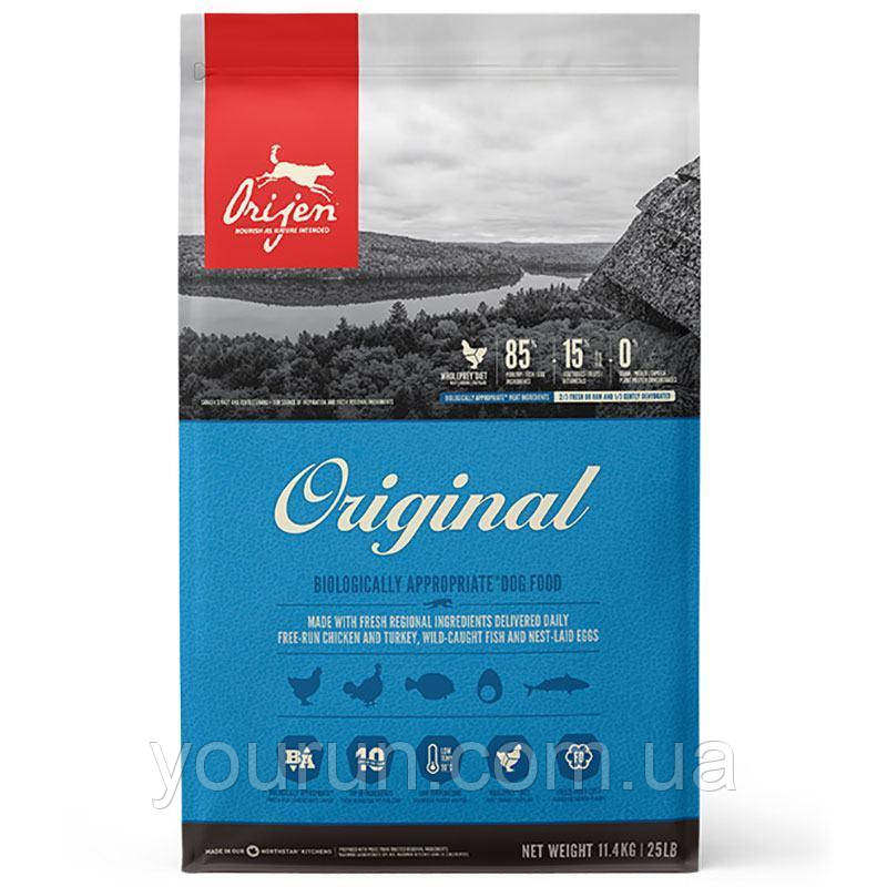 Orijen (Оріджен) Original Dog - корм для дорослих собак усіх порід 6 кг