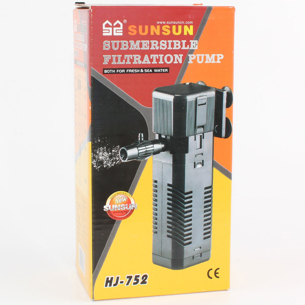 Внутрішній фільтр для акваріуму SunSun HJ-752, фото 1