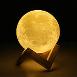 Настільний світильник Magic 3D Moon Light № E07-21, фото 2