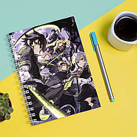 Скетчбук (Sketchbook) блокнот для малювання з Owari no Seraph-Останній Серафим 2