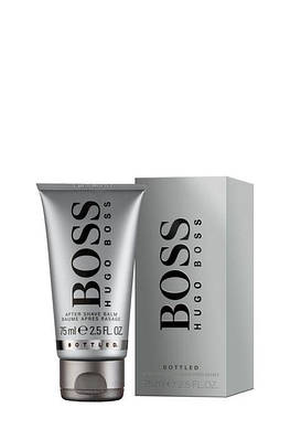 Парфумований чоловічий бальзам після гоління Hugo Boss Boss Bottled 75 мл, пряний деревний аромат