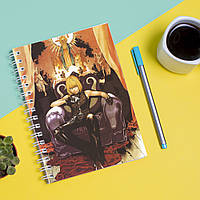 Скетчбук (Sketchbook) блокнот для рисования с  Картина GeekLand Death Note Тетрадь смерти мэлло