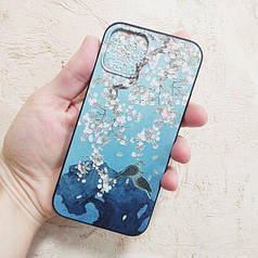 Чохол накладка для Apple iPhone 12, 12 Pro Alitek Квітуча гілка
