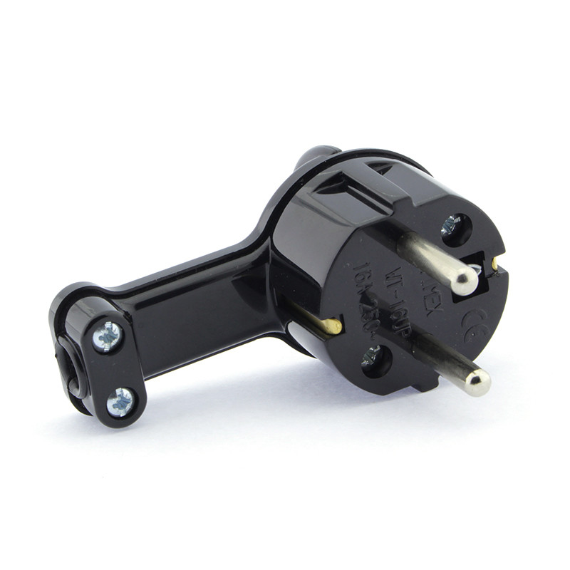 Вилка Угловая Плоская Timex 16А Черная (WT-16UP CZ) — Купить Недорого ...