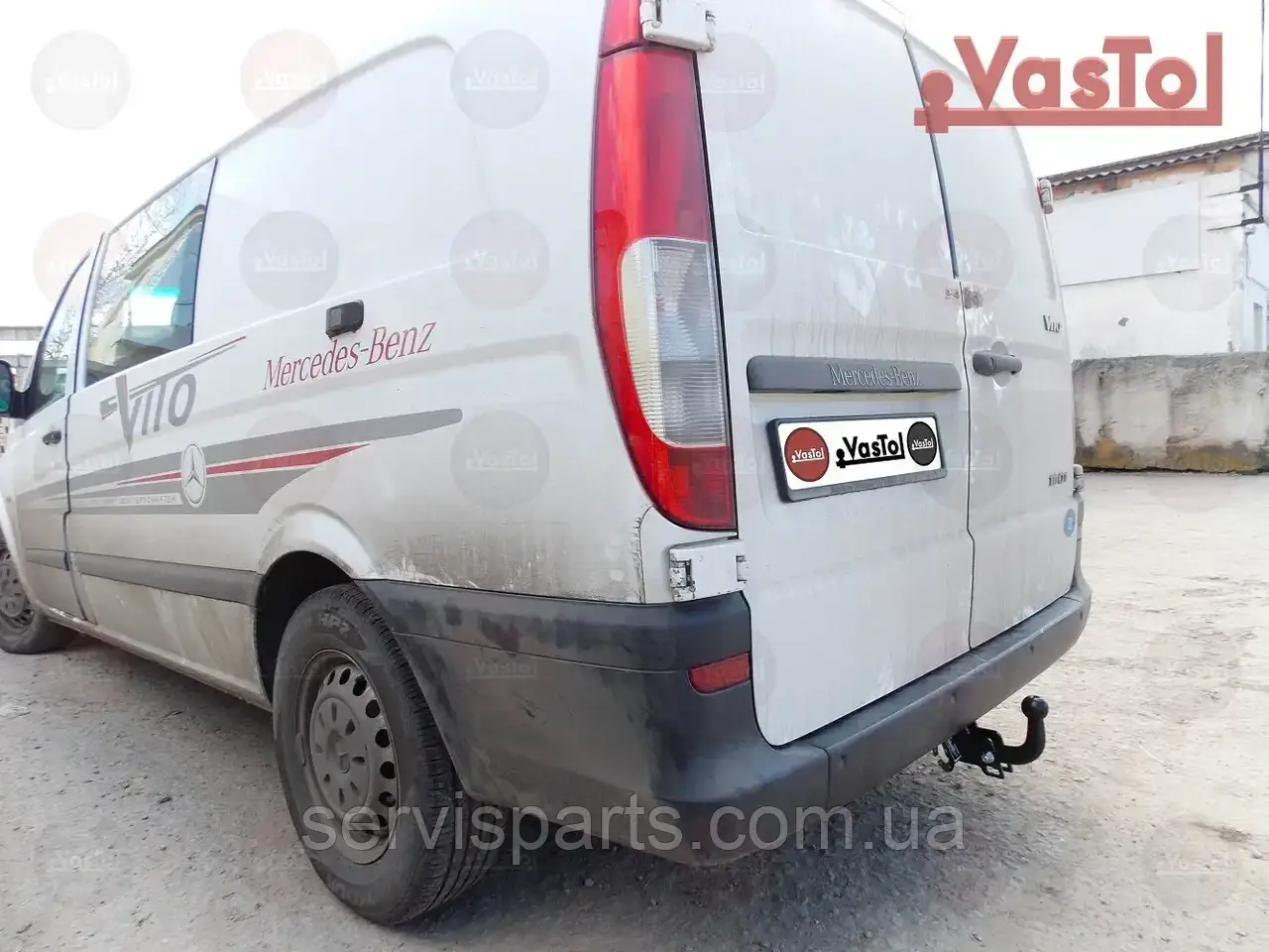 Фаркоп Mercedes Vito Viano W639 2003-2014 (Мерседес Віто 639)