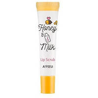 Молочно-медовый скраб для губ A'Pieu Honey & Milk Lip Scrub 8 ml