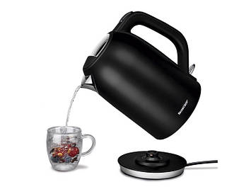 Електрочайник SilverCrest swks 2400вт G2, 1.7 л, чорний