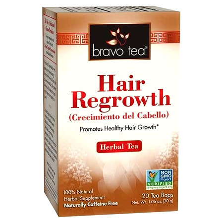 Чай для відновлення росту волосся, 20 пакетиків (Bravo Tea)