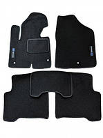Ворсові килимки в салон HYUNDAI Santa Fe (2012-2017) (5 місць) (Сірі)