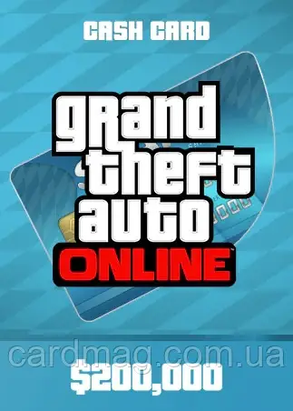 GTA Online: Tiger Shark Cash Card 200 000$ (Ключ Rockstar) для ПК