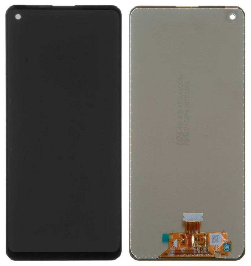 Дисплей Samsung Galaxy A21s A217 с тачскрином, оригинал 100% Service Pack, Black