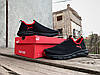 Чоловічі літні кросівки мокасини дихаючі Puma Black Red чорні з червоним, фото 10