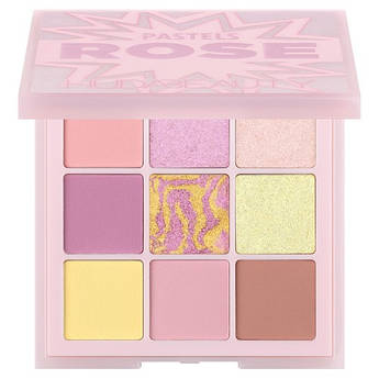 Палетка тіней HUDA BEAUTY Pastel Obsessions Eyeshadow Palette Rose 10 г