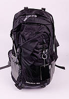 Рюкзак туристичний 40 L з металевою спинкою на 5 відділів 50x30x14 з Чорним