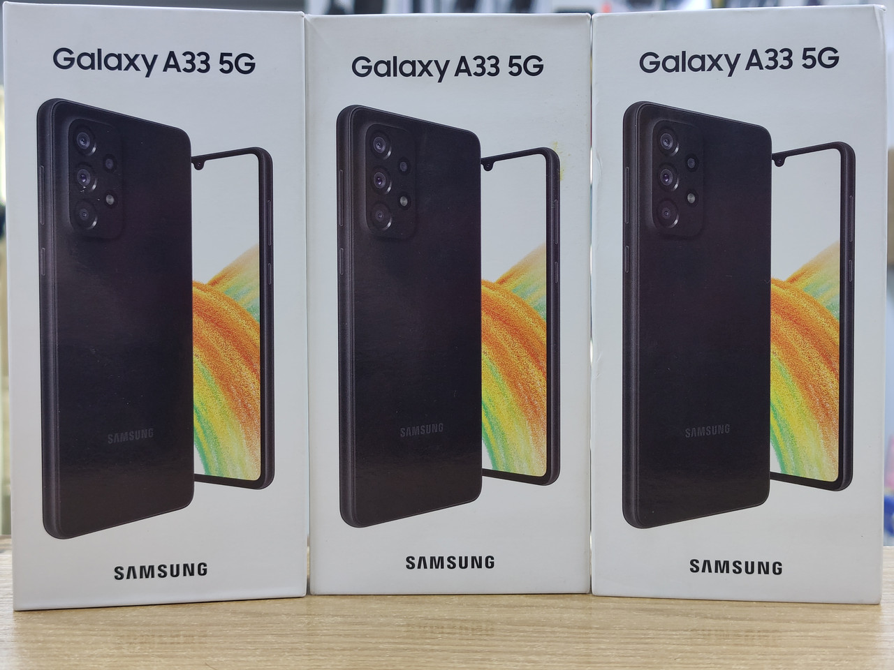 Смартфон Samsung Galaxy A33 5G 6/128 GB Black (SM-A336BZKGSEK) Гарантія + захисне скло