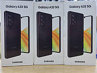 Смартфон Samsung Galaxy A33 5G 6/128GB Black (SM-A336BZKGSEK) Гарантия + защитное стекло