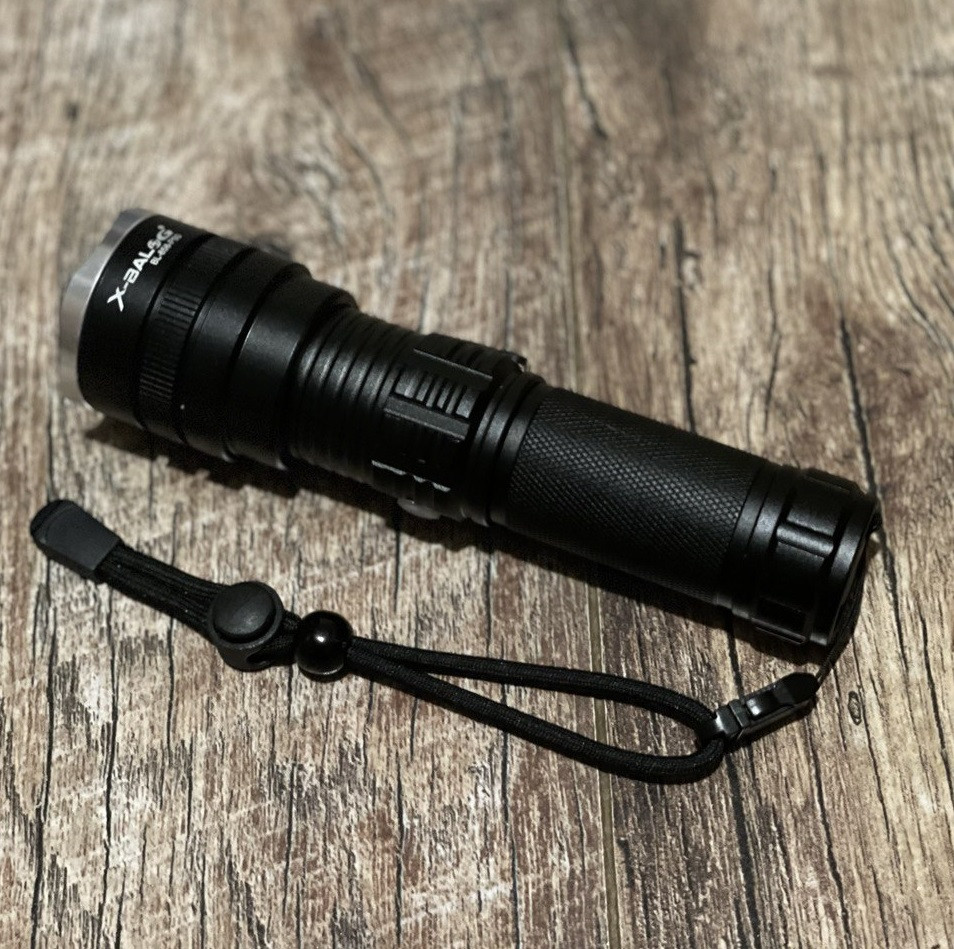 Фонтар тактичний X-Balog BL-858 P50 діод, акумуляторний, ручний