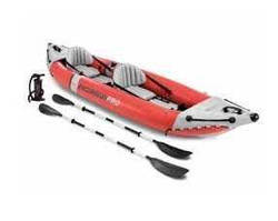 Човен EXPLORER 68309 NP (1) 384 х 94 см. c алюмінієвими веслами