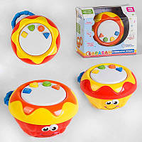 Барабан 37174 (36) "TK Group" українське озвучування, на батарейках, музичний, підсвічування, в коробці