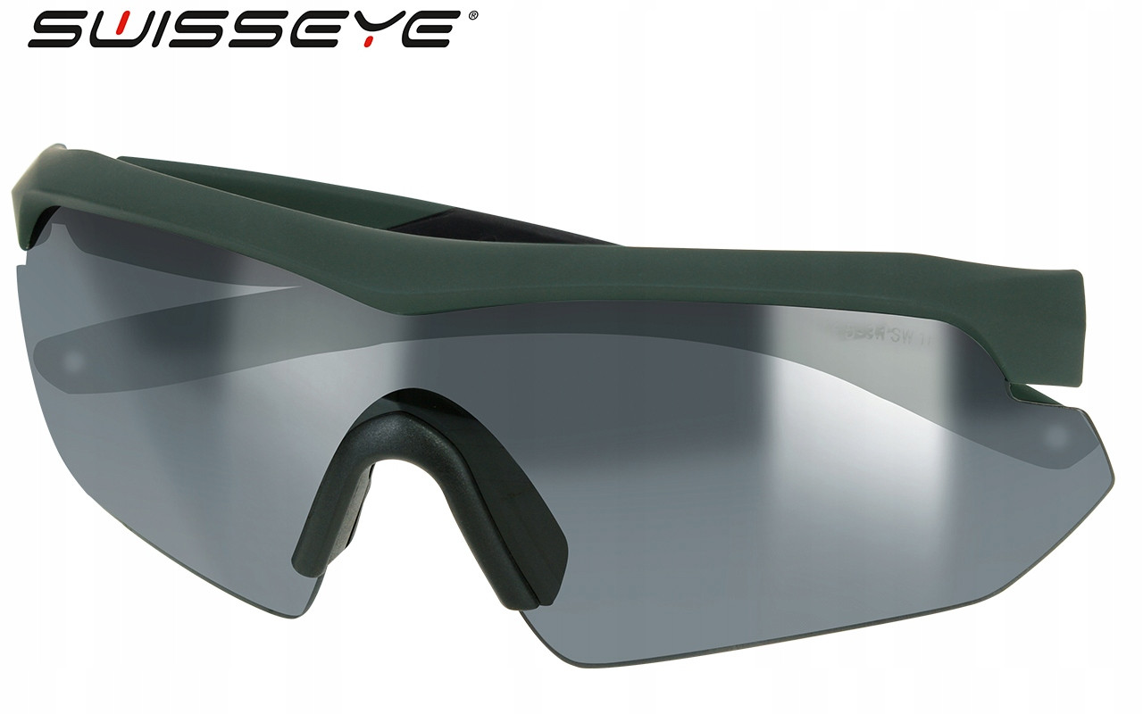 🎧Балістичні окуляри Swiss Eye Nighthawk Olive | AntiFog | STANAG 2920 захист, фото 1