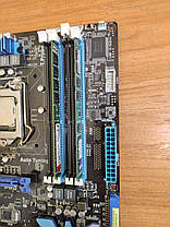 Комплект: Материнська плата Asus P7P55D Pro + Intel Core i7-870 (4 (8) ядер по 2.93 — 3.6 GHz) + 8 GB DDR3, фото 2