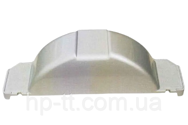 Крило пластик сіре Autoflex-Knott R13 945x235x305 мм 6X1669.007, фото 2