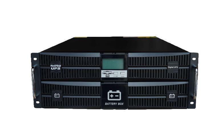 ДБЖ із правильною синусоїдою NetPRO11 RM6K (6000 Вт) (192-288В) ON-LINE Rackmount зі вбудованими АКБ, фото 1