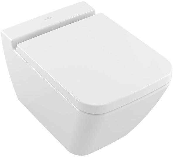 FINION унітаз 37,5*56см Rectangular, підвісний, горизонт.випуск, білий апельсин CeramicPlus