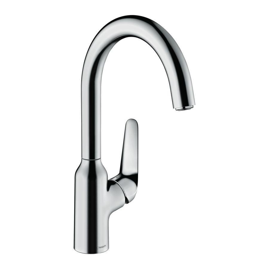 Змішувач для кухні 348 мм одноважільний, колір хром 71802000 HANSGROHE