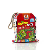 Игра в мешке "Крокошоу" (укр) VT 8077-10 (12) "Vladi Toys", 55 карт