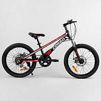 Детский спортивный велосипед 20 CORSO «Speedline» MG-29535 (1) магниевая рама, Shimano Revoshift 7