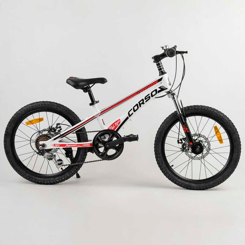 Дитячий спортивний велосипед 20 "CORSO" Speedline " MG-56818 (1) магнієва рама, Shimano Revoshift 7