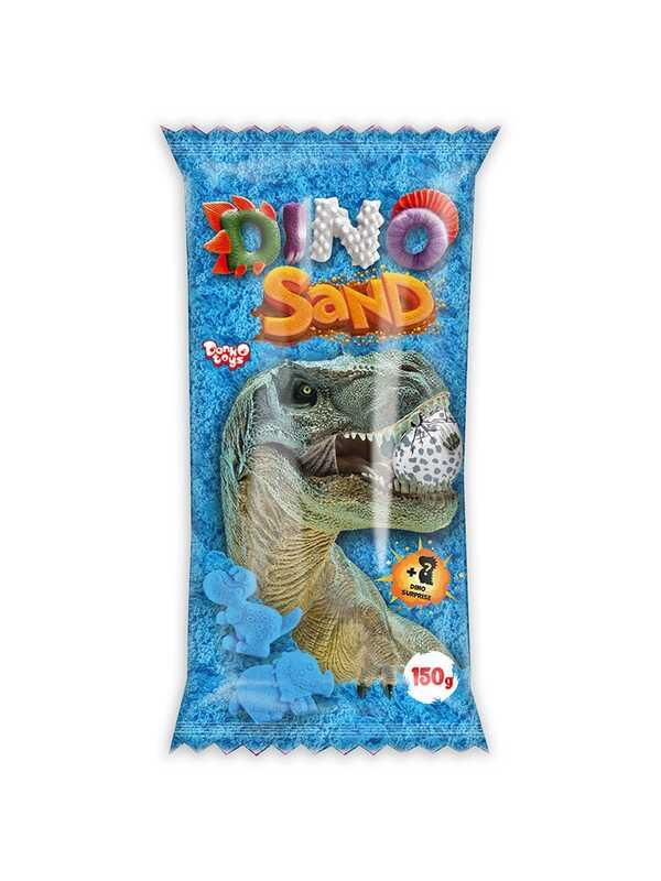 Креативна творчість "Кінетичний пісок" Dino Sand " 150 г DS-01-01.02 (40)"ДАНКО ТОЙС"