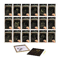 Гравюра А 4 Середня ГРА4-02-01з..18з, 01С..18с (36) "Danko Toys"