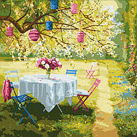 Картина за номерами  Весняні ліхтарики ©Ira Volkova 50х50см Ідейка KHO2299