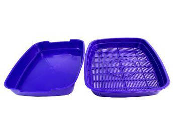 Туалет Крістел для кошок малий з сіткой 33 * 26см