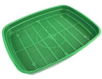 Туалет Крістел для кошок малий з сіткой 33 * 26см