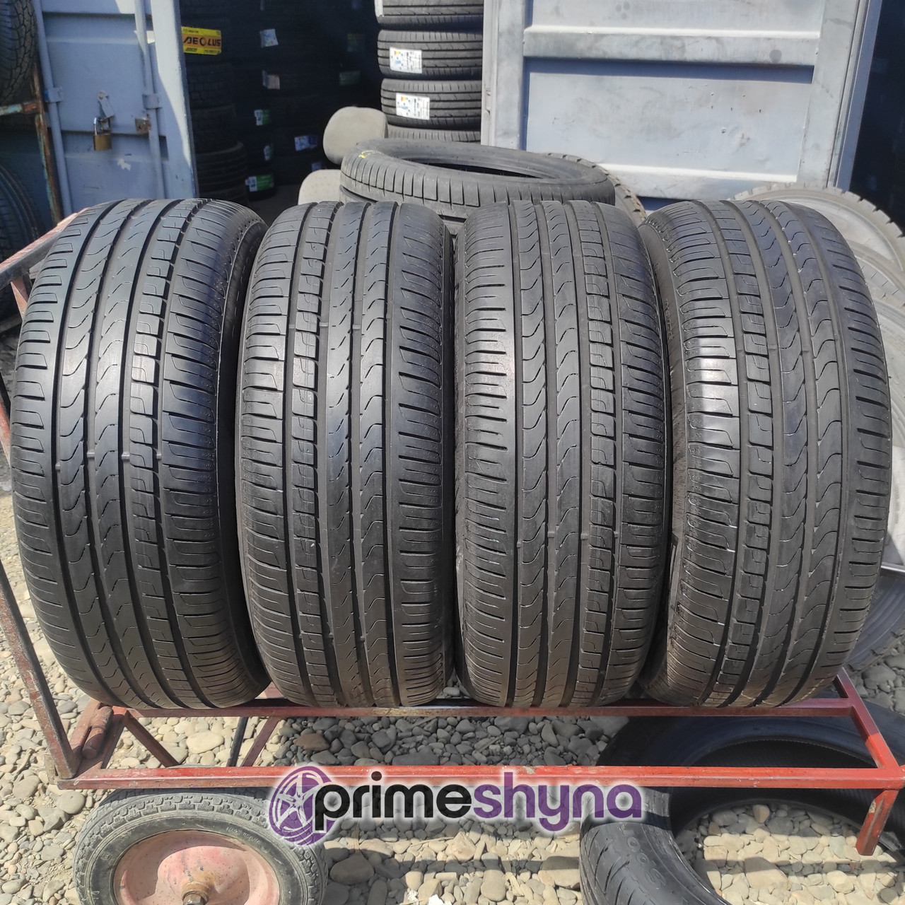 Літні шини б/у Pirelli Cinturato P7 245/50R18 100W RunFlat 6.5mm 20 рік