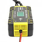 Імпульсний зарядний пристрій 12 V / 24 V для авто з функцією відновлення АКБ для акумулятора, фото 3