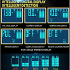 Імпульсний зарядний пристрій 12 V / 24 V для авто з функцією відновлення АКБ для акумулятора, фото 6