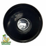 Великий завантажувальний бункер для зернодробилок Млинок, Тритон, Сигма металевий 5,5 л, фото 2