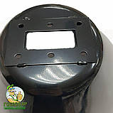 Великий завантажувальний бункер для зернодробилок Млинок, Тритон, Сигма металевий 5,5 л, фото 4