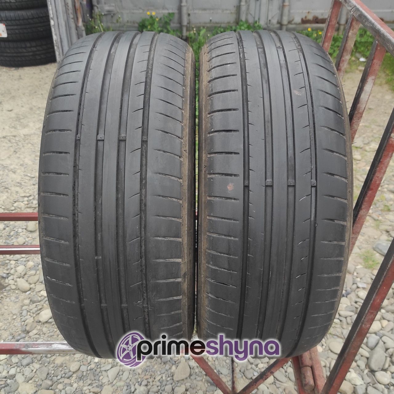 Літні шини б/у Dunlop Sport BluResponse 205/55R16 91V 5.5 mm 18 рік