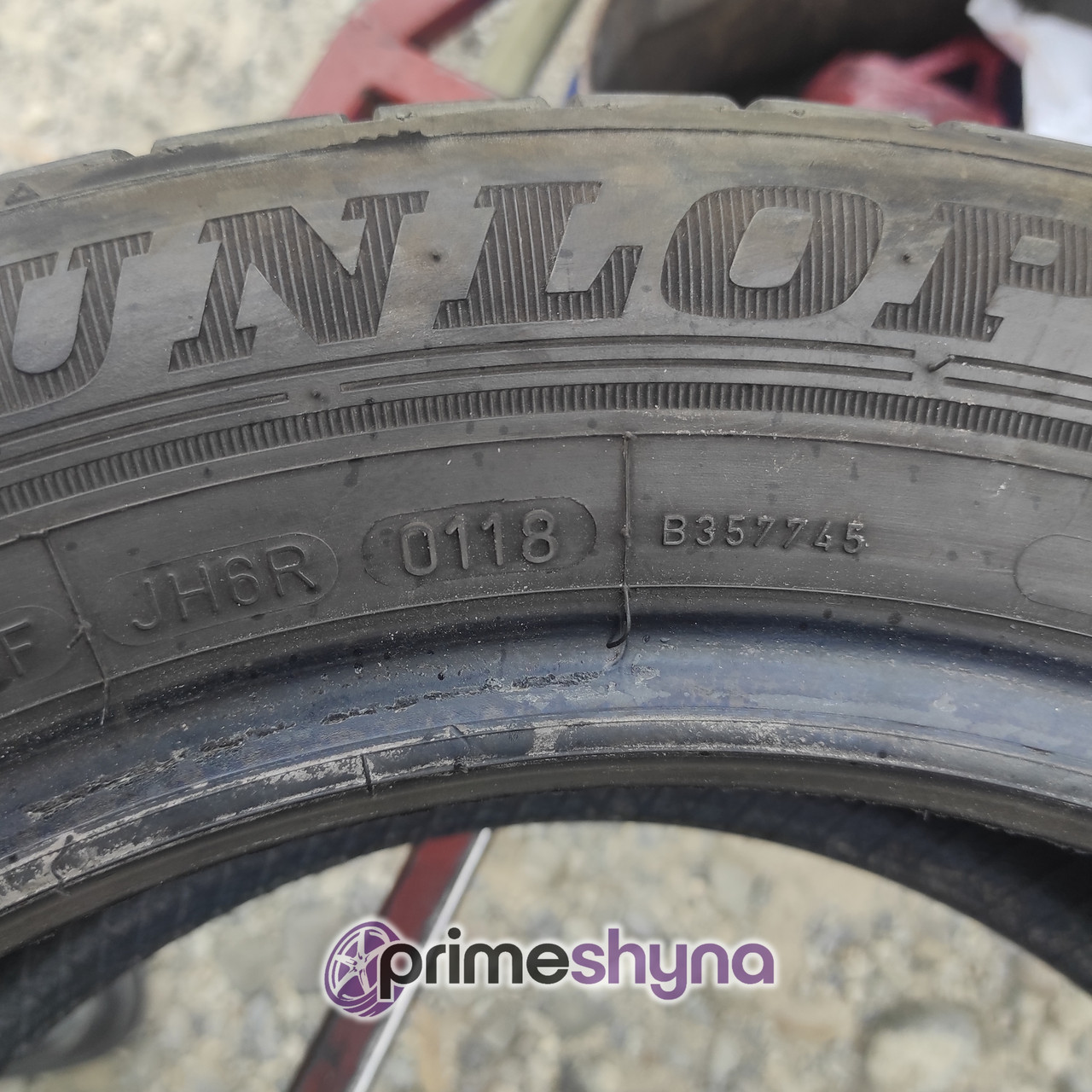 Летние шины б/у Dunlop Sport BluResponse 205/55R16 91V 5.5 mm 18 год - фото 7 - id-p1617603115